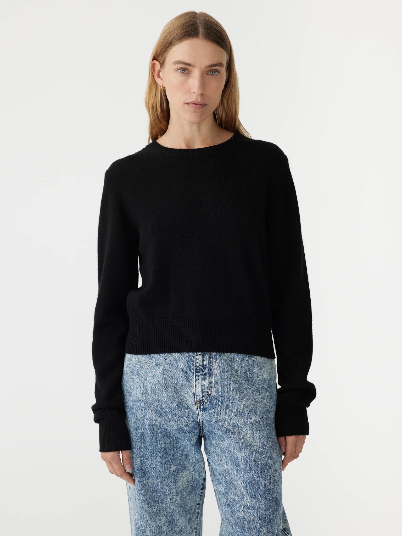 wool cashmere classic knit