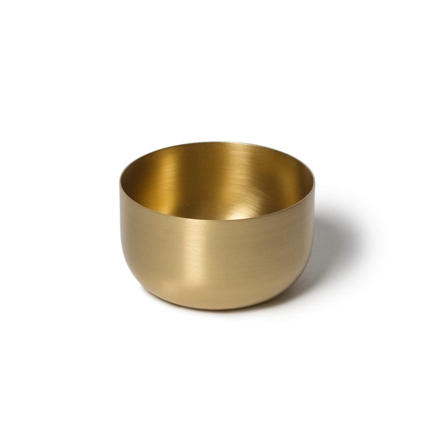 Small Bowl Brushed Brass