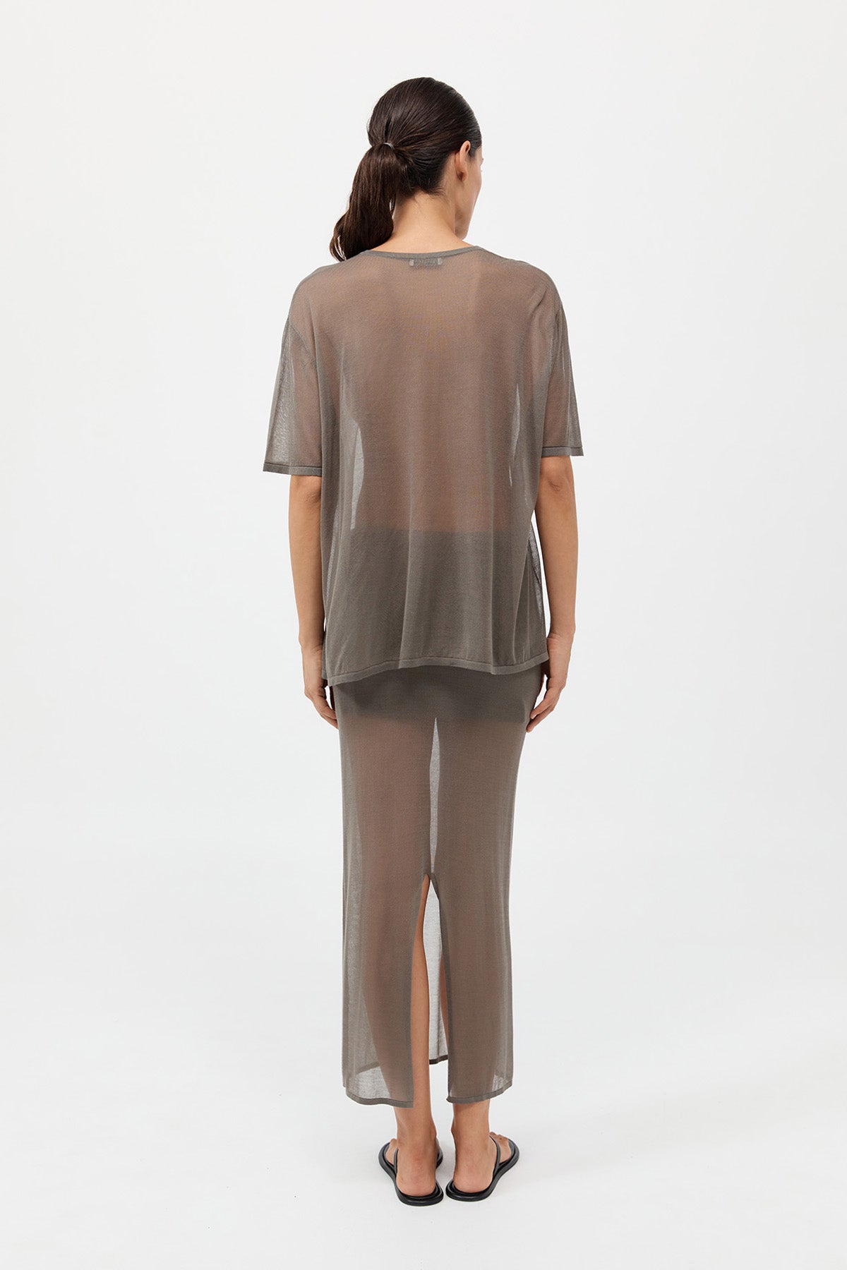Sheer Oversized Tee