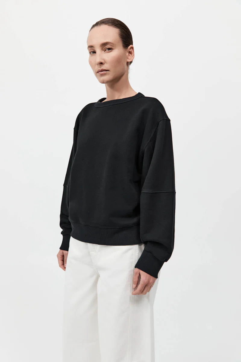 Organic Cotton Panelled Sweater