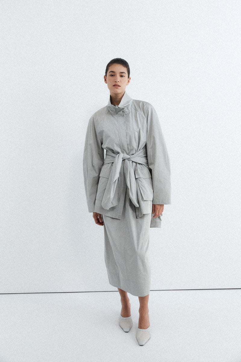 Paper Taffeta Parka
