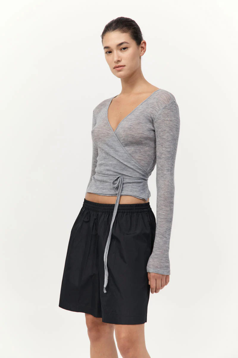 Baby Wool Wrap Top