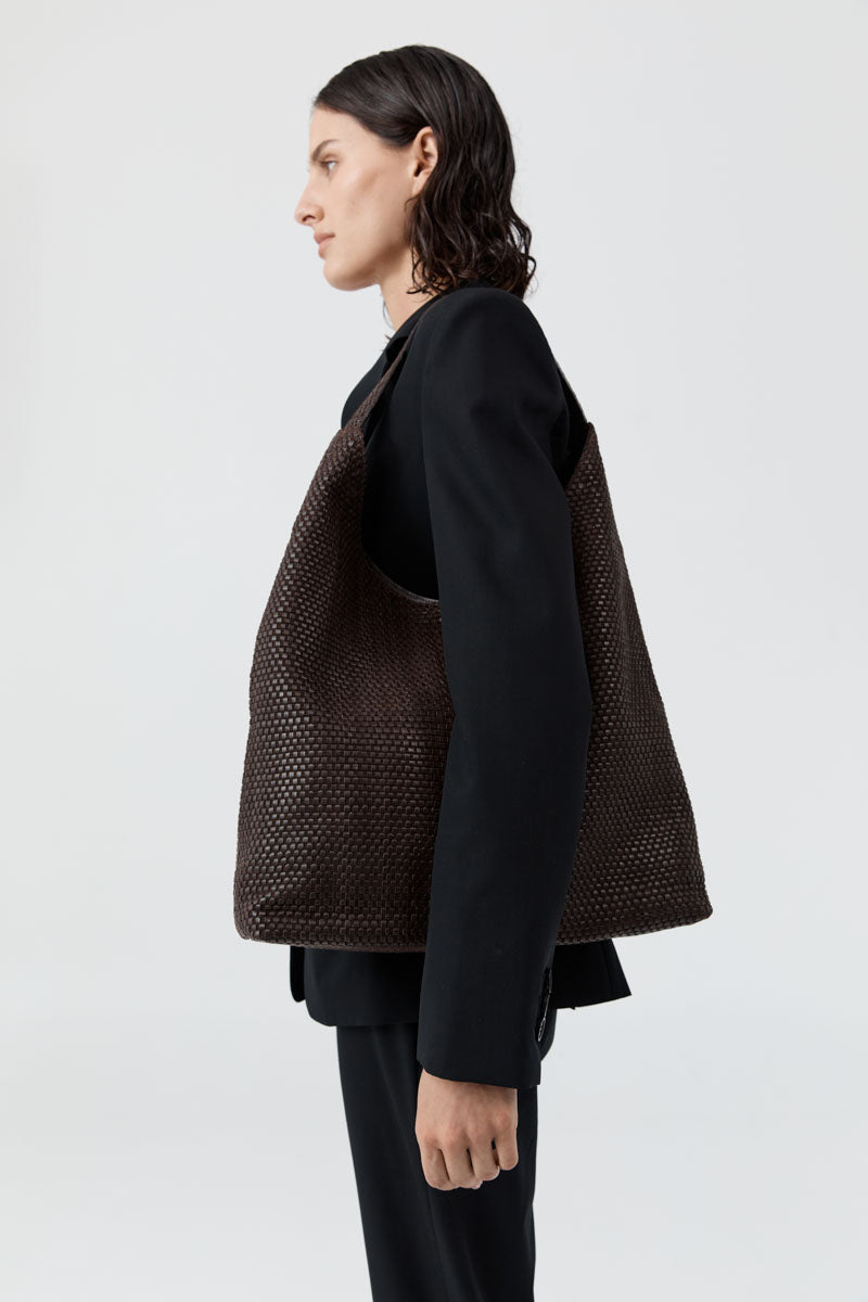 Lattice Weave Large Tote