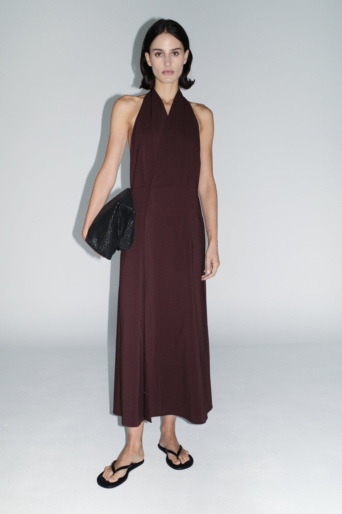 Halter Wrap Dress