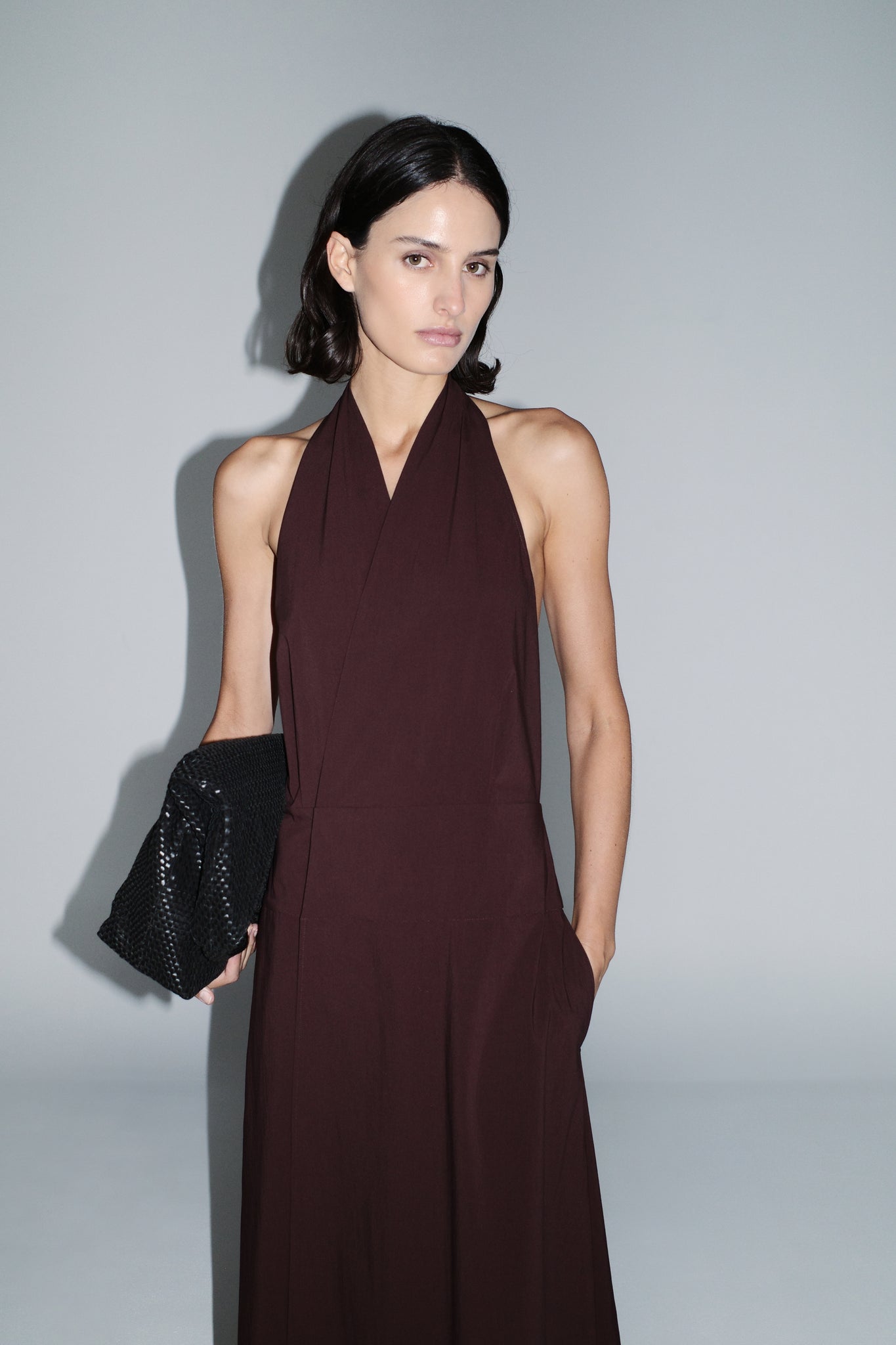 Halter Wrap Dress