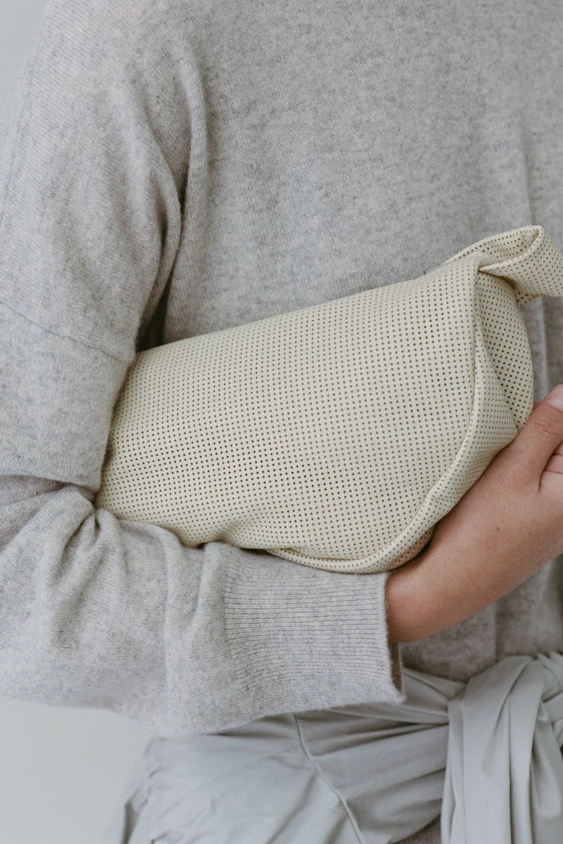 Perforated Crescent Bag