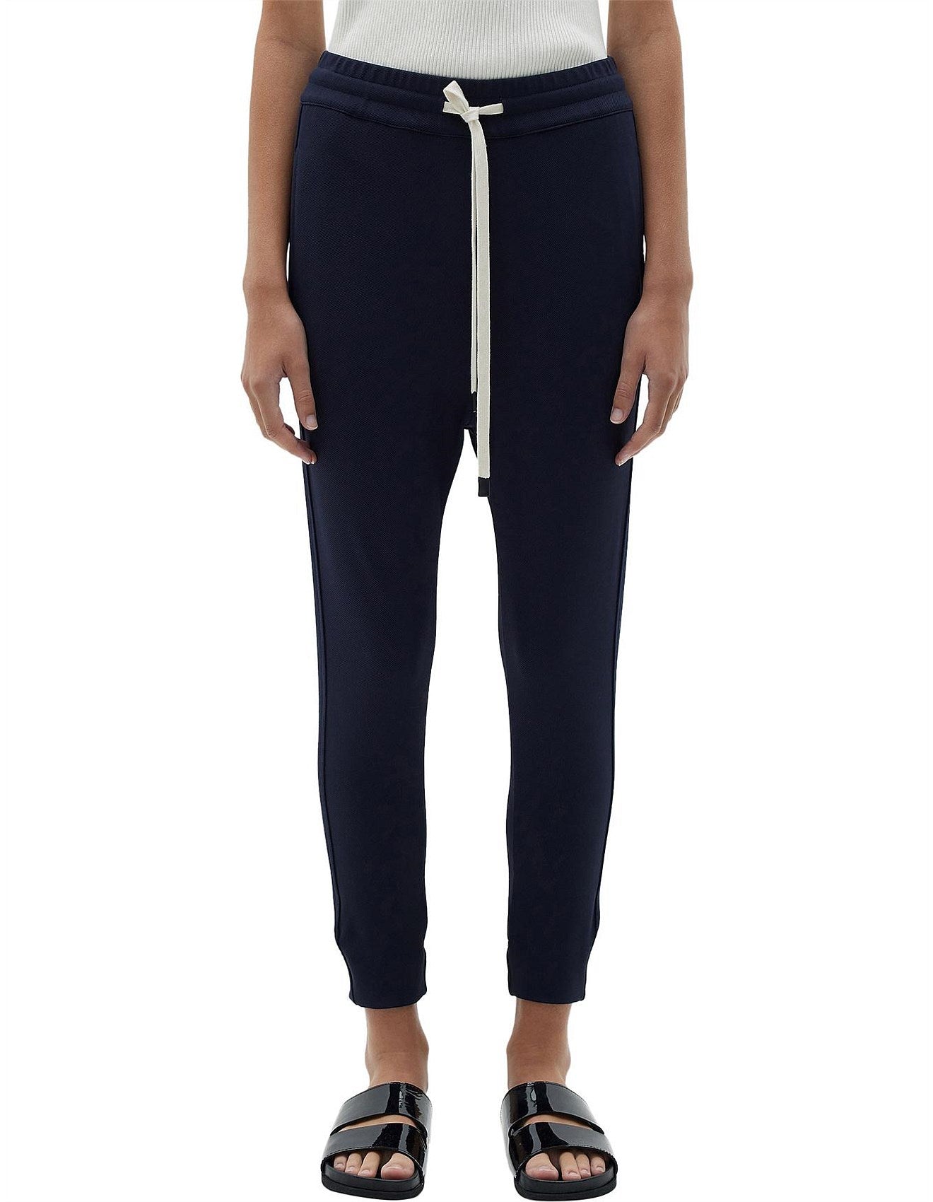 stretch twill tapered pant