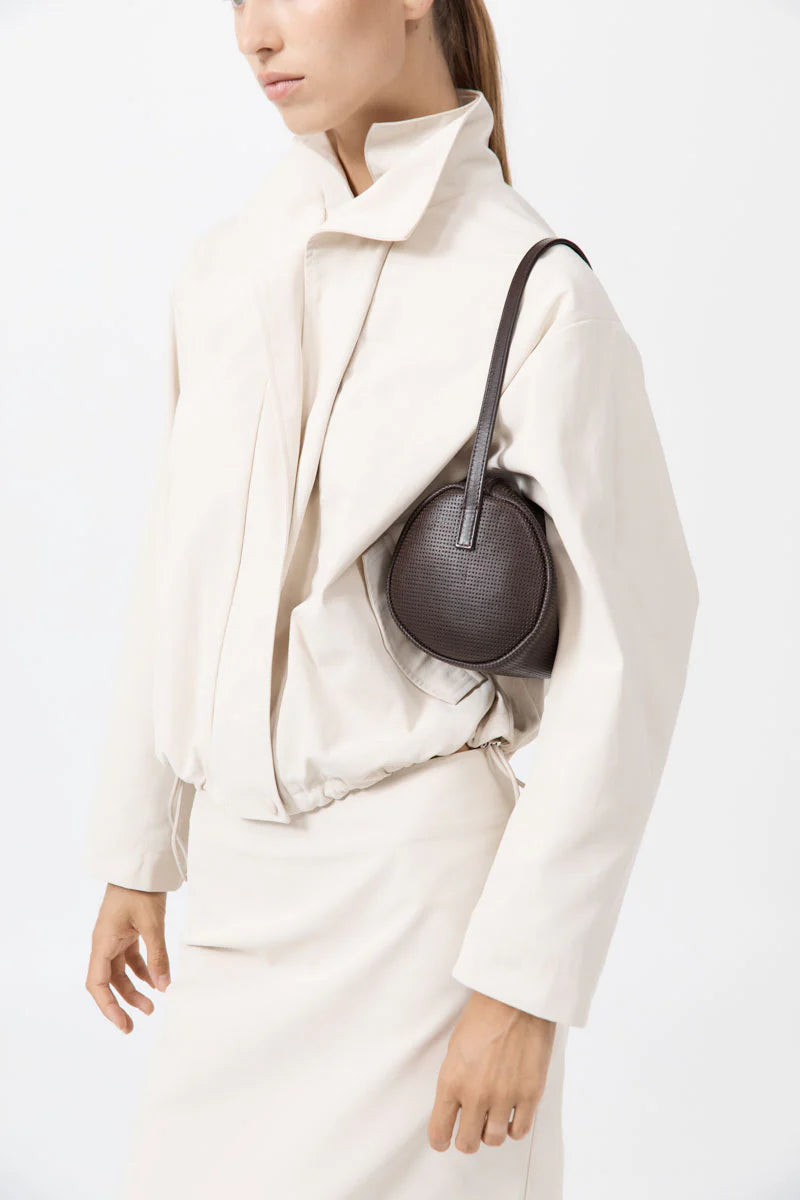Perforated Connolo Shoulder Bag