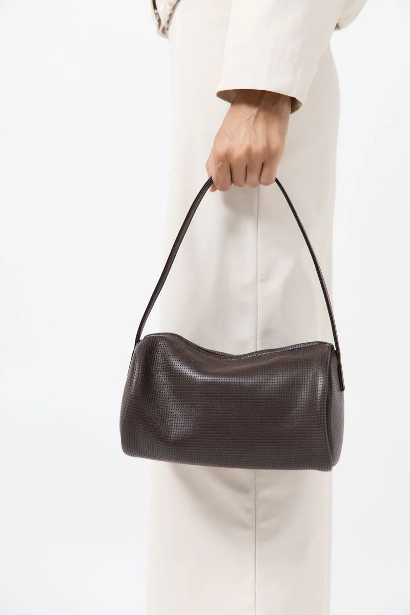 Perforated Connolo Shoulder Bag
