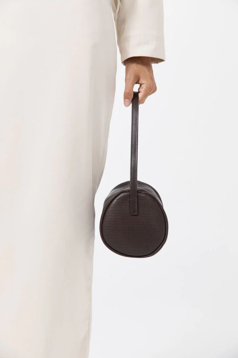 Perforated Connolo Shoulder Bag
