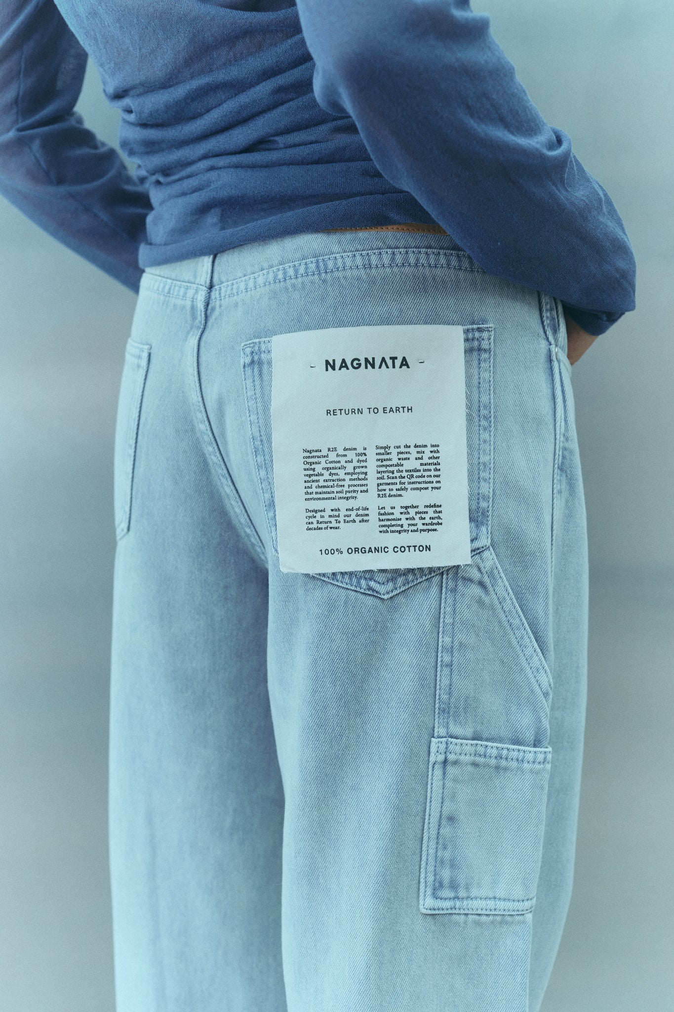 VEGETABLE DYE UTILITY JEAN