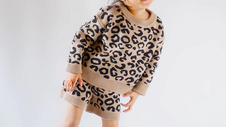 Lex Leopard Knit Pullover
