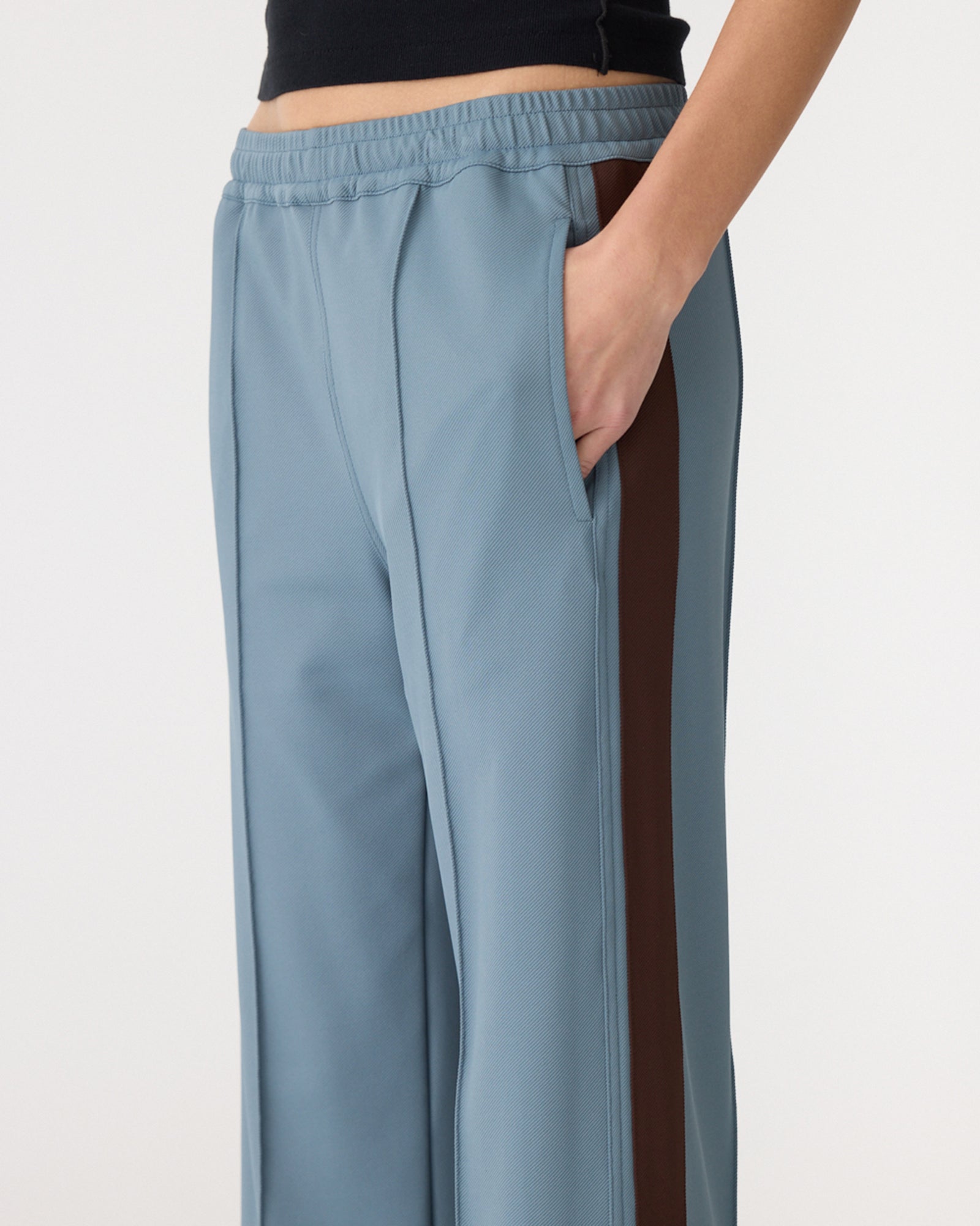 Twill Stripe Detail Pant