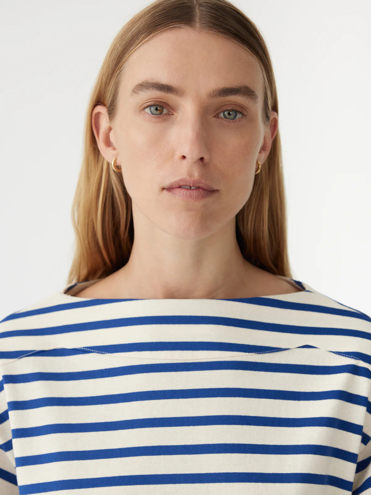 stripe boatneck l/s t.shirt