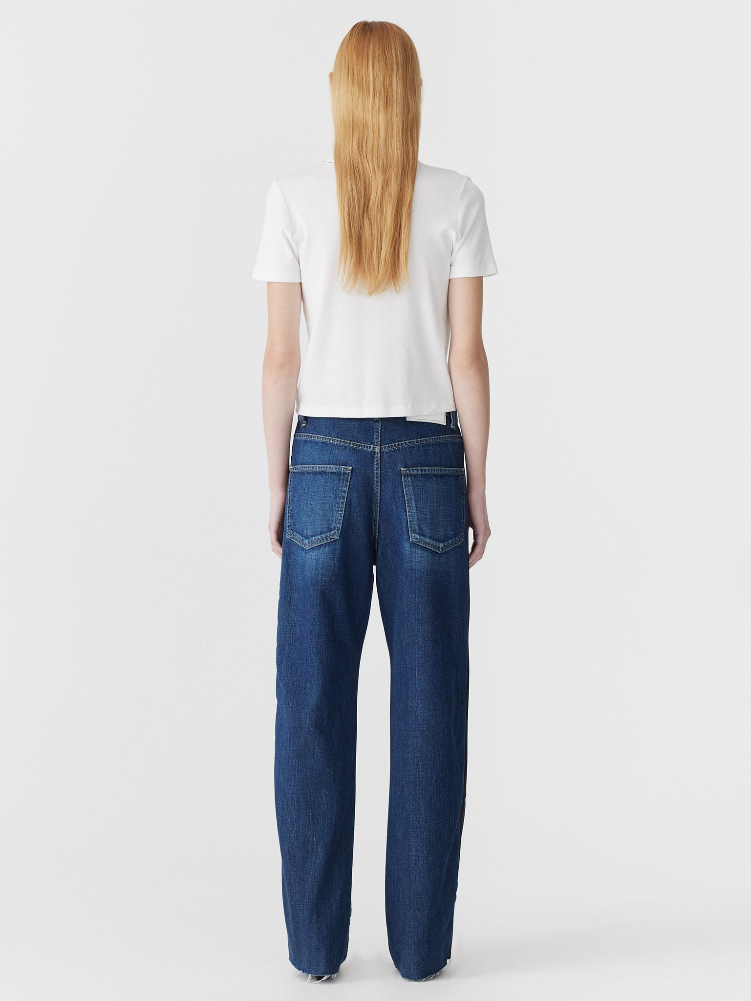 slouch tuxedo jean
