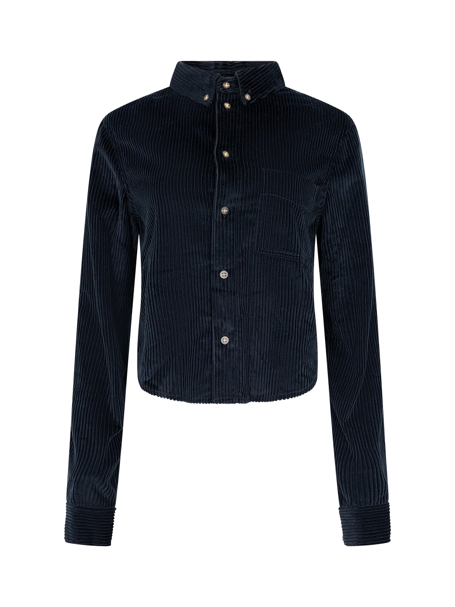 classic cord overshirt