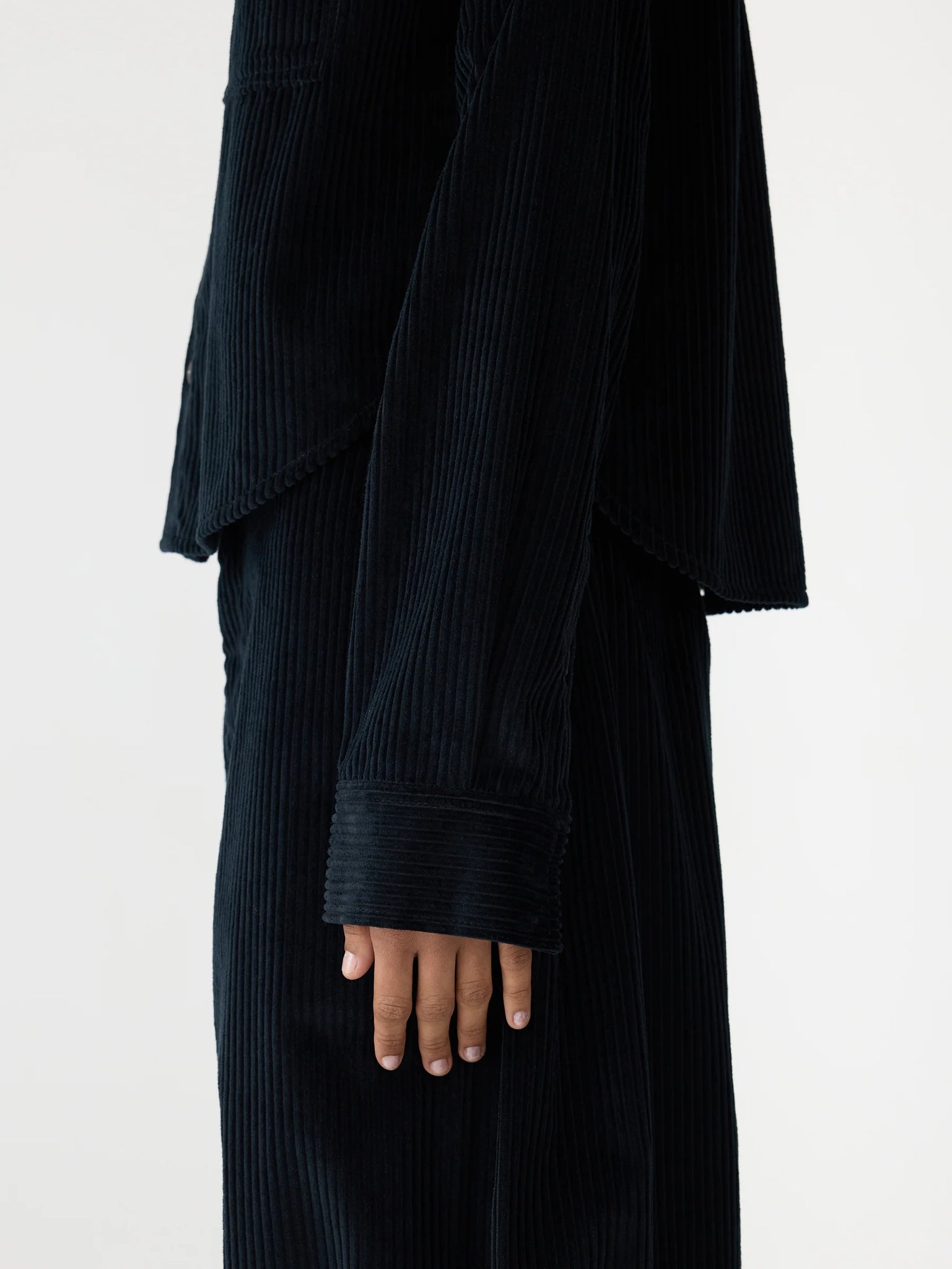classic cord overshirt