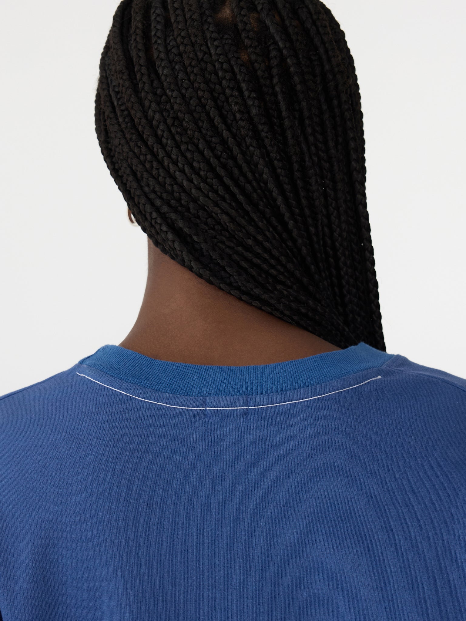 boxy rib insert l/s t.shirt