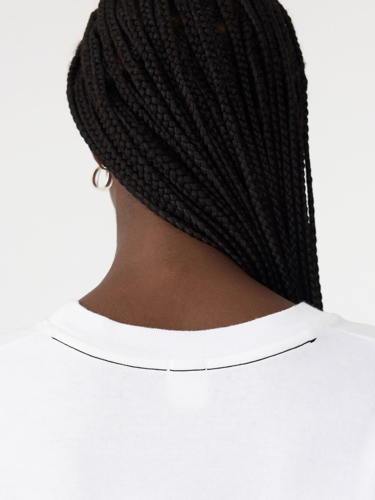 boxy rib insert l/s t.shirt