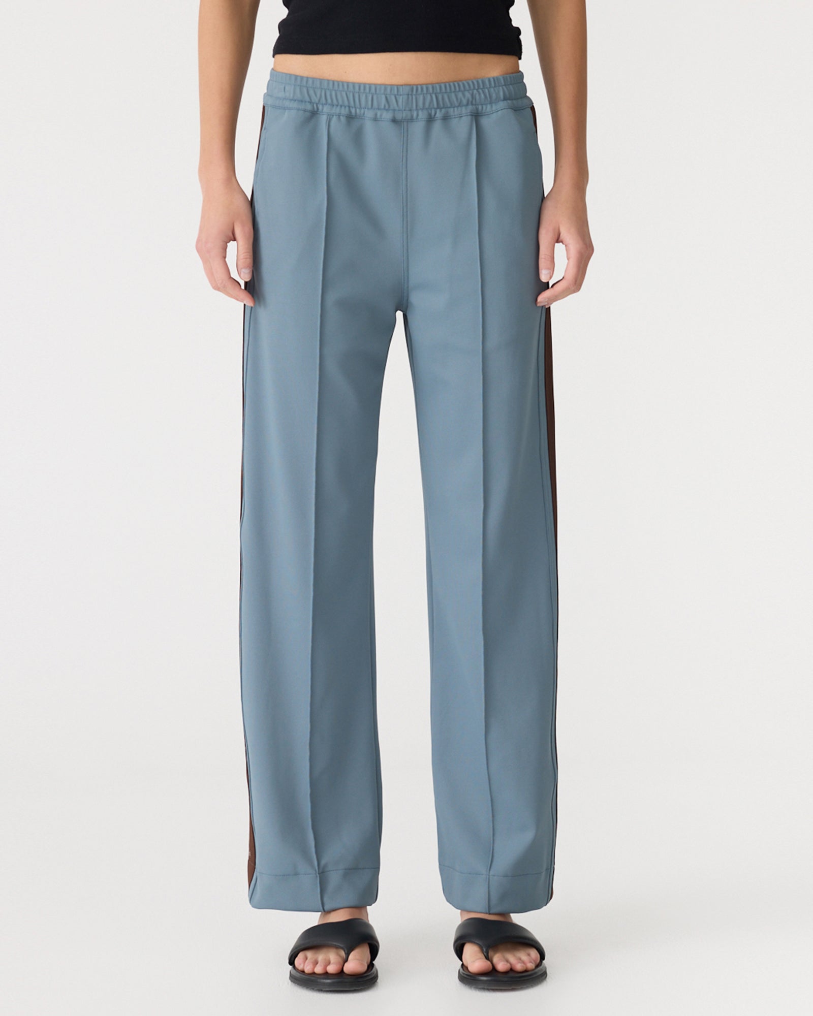 Twill Stripe Detail Pant