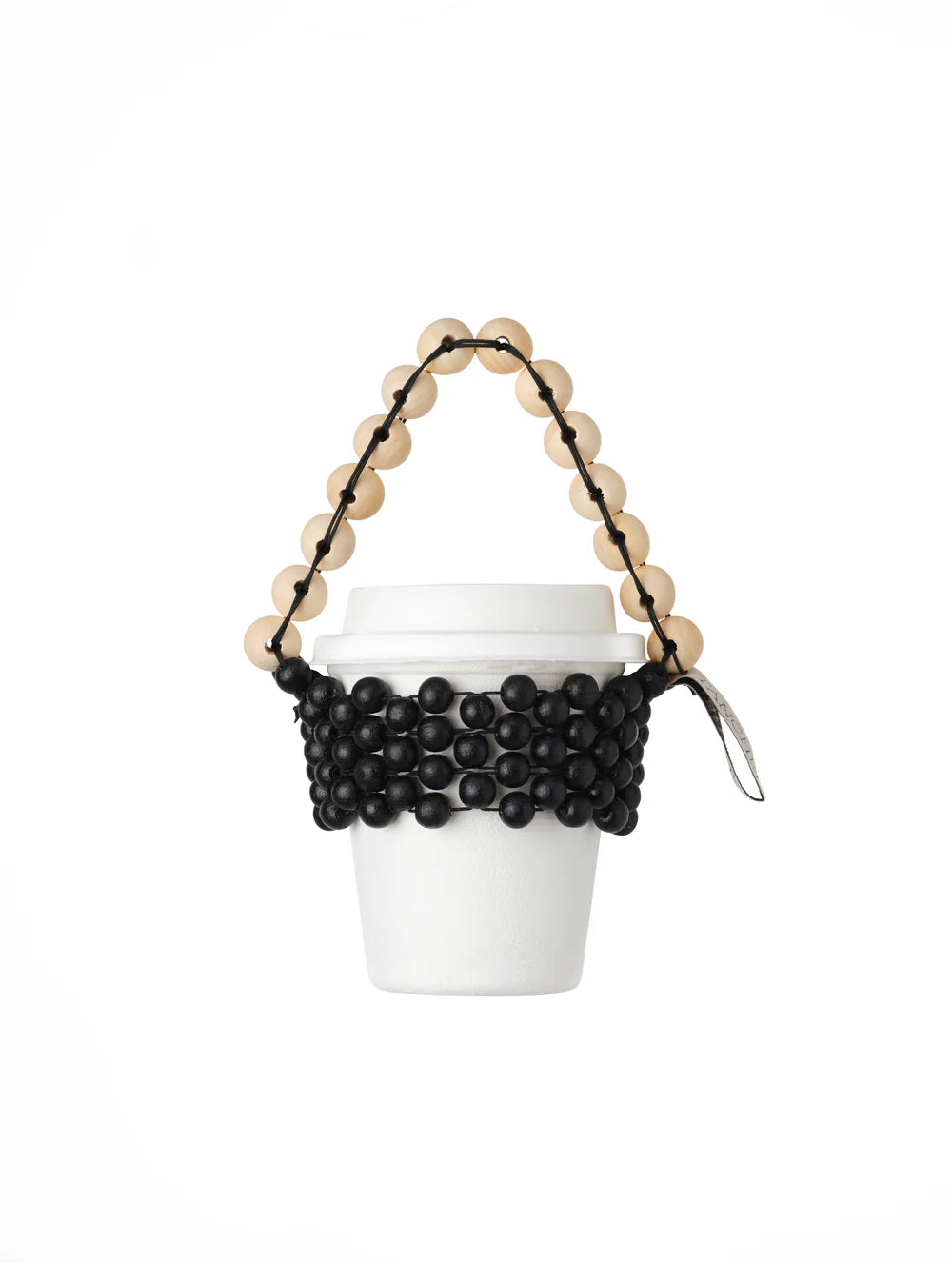 B/B CUP HOLDER/ BLACK + CREAM