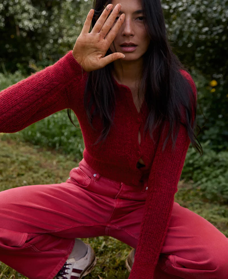 VEGETABLE DYE UTILITY JEAN