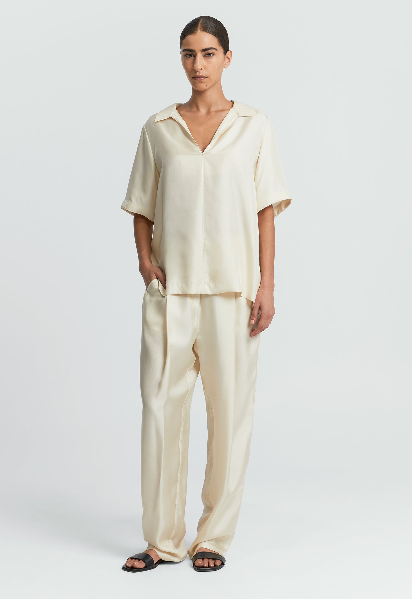 Jasper Silk Top