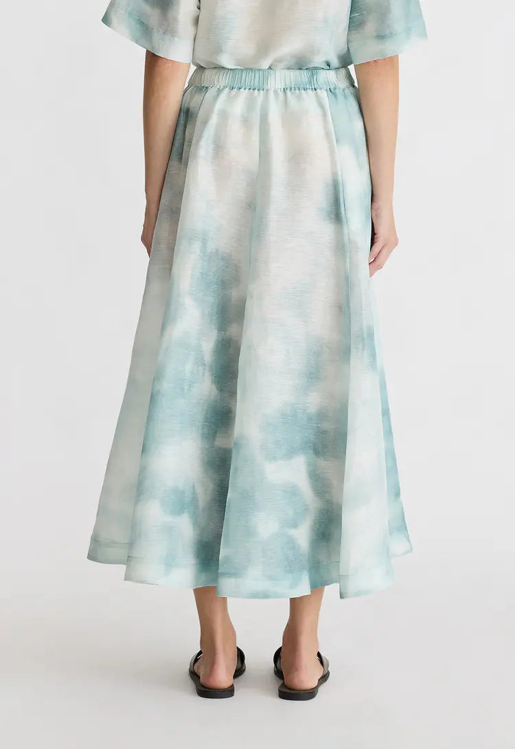 Noah Linen Silk Skirt
