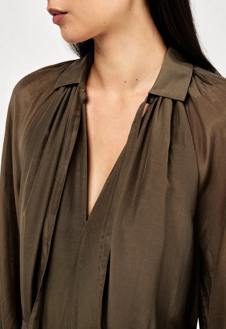 Tanner Silk Cotton Dress
