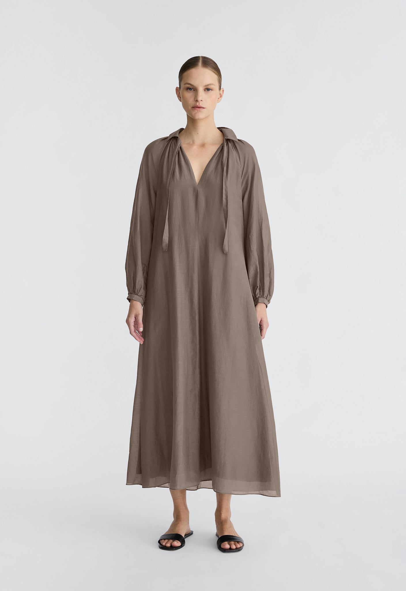 Tanner Silk Cotton Dress