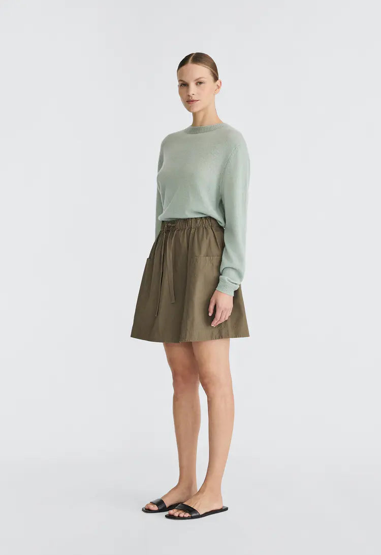 Dock Mini Cotton Canvas Skirt