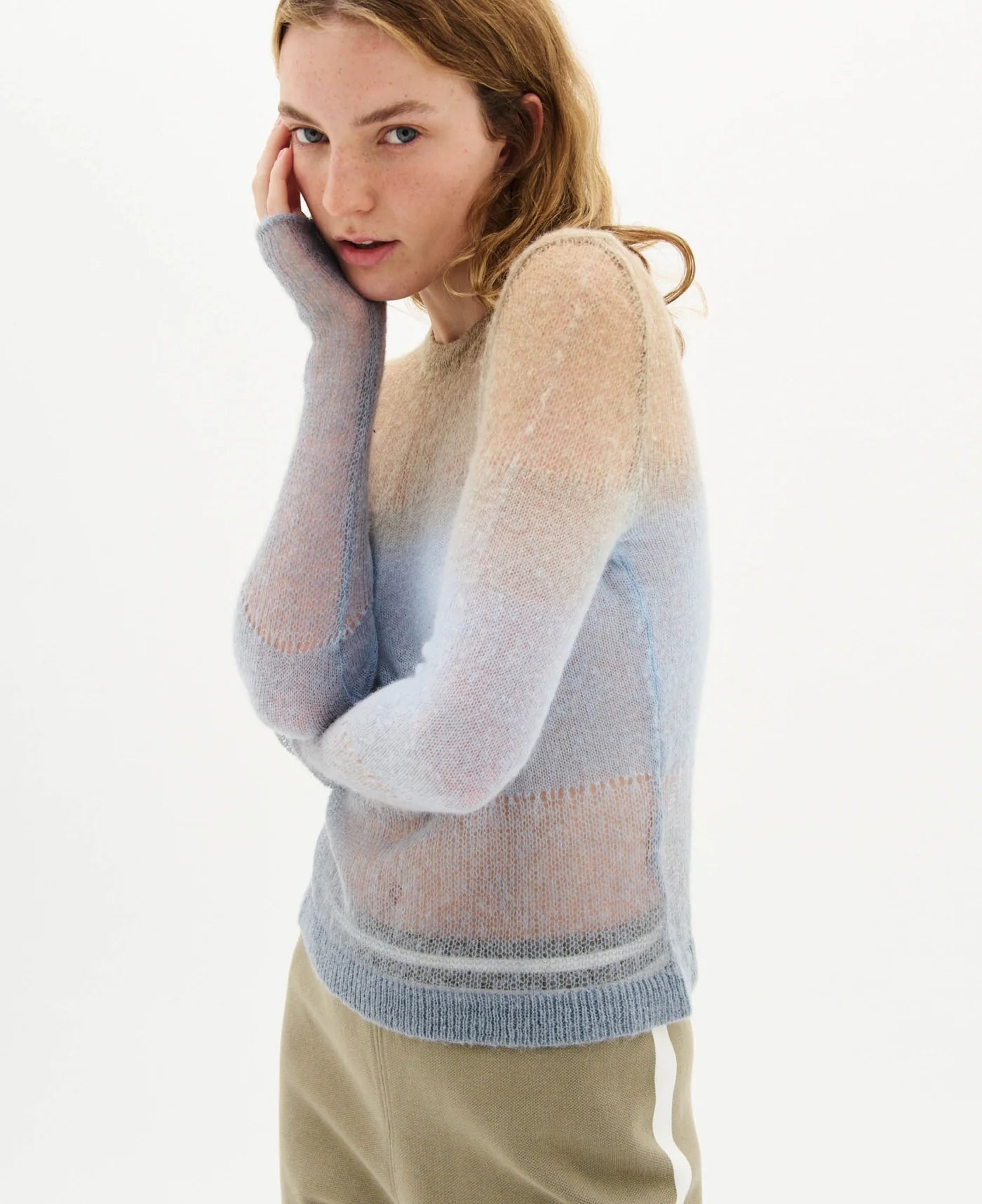 n°202 Minus Sweater — Denim – La Garçonne