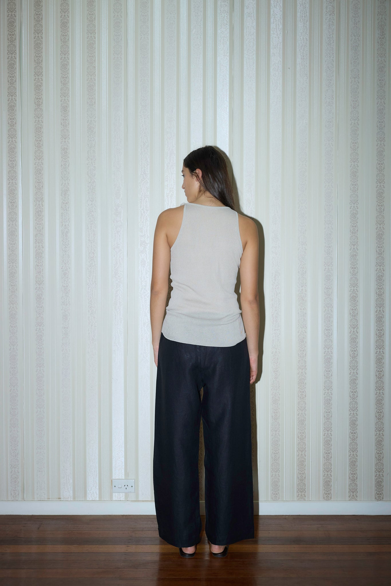 Linen Square Pocket Pant