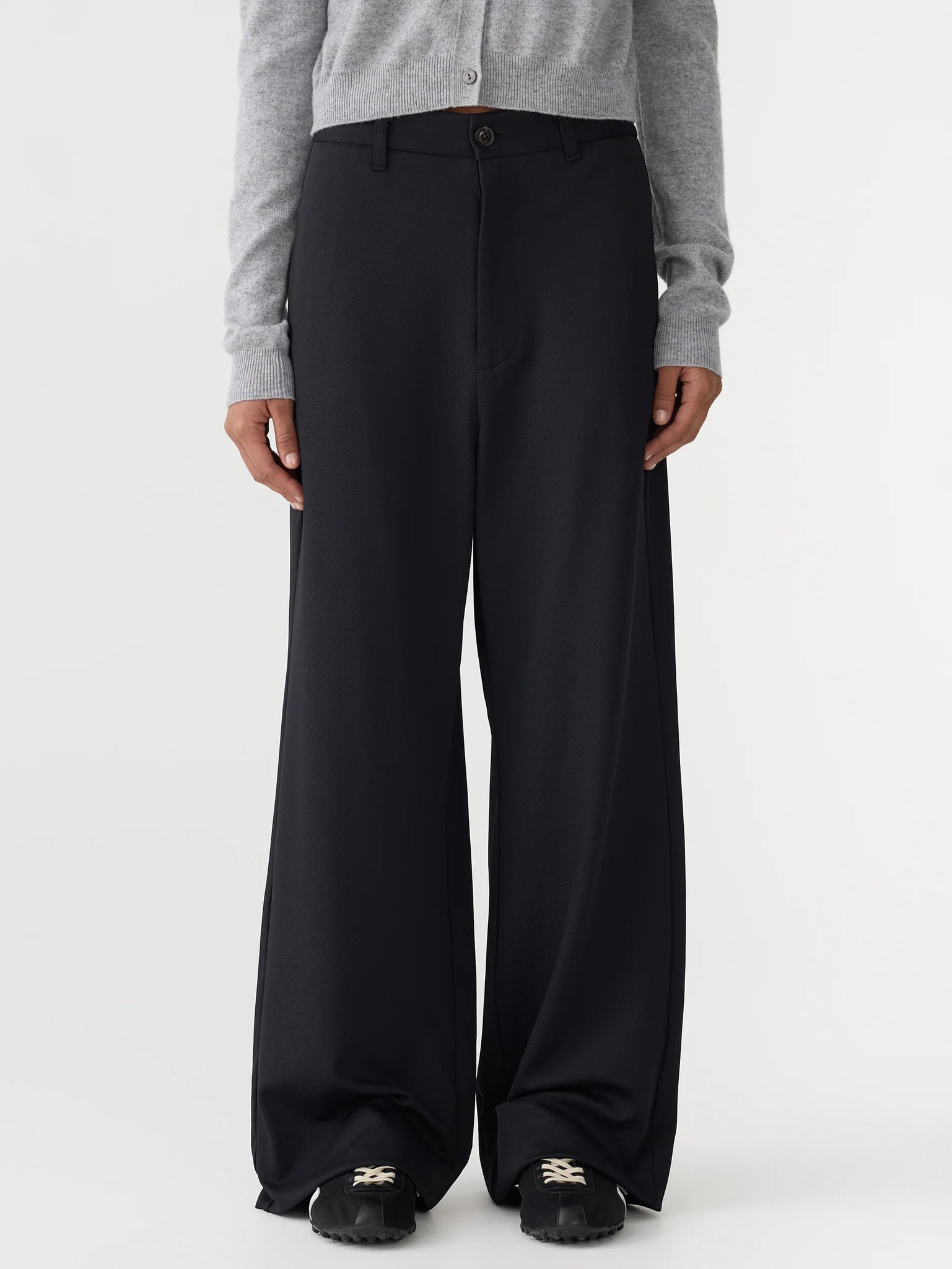 stretch twill tailored pant