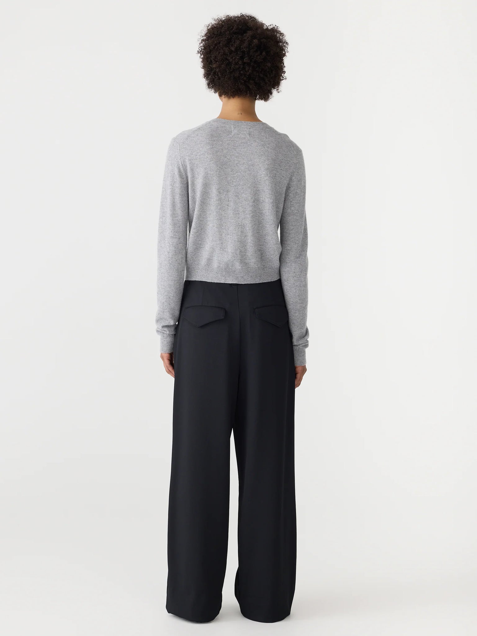 stretch twill tailored pant