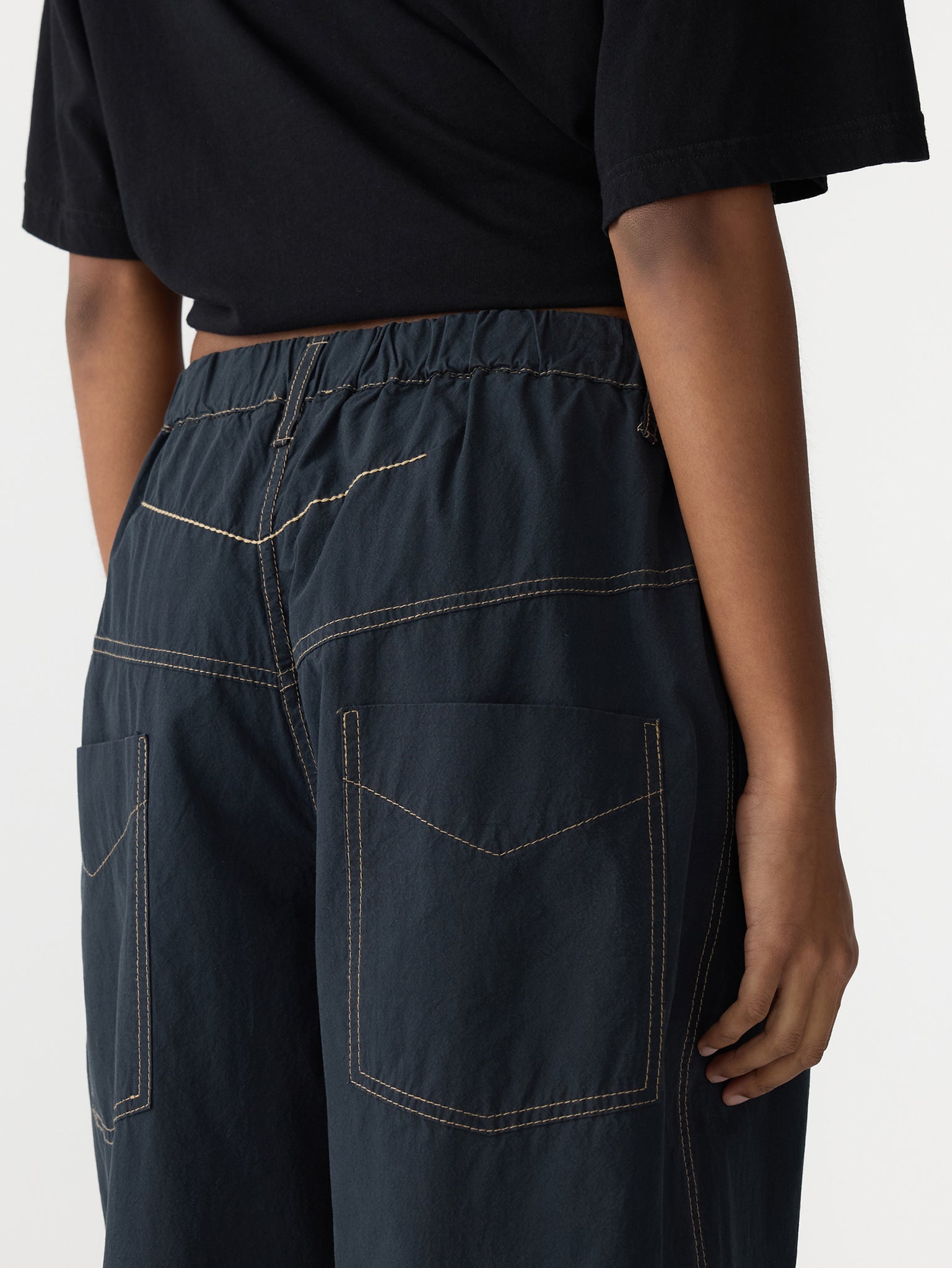 crushed cotton summer pant