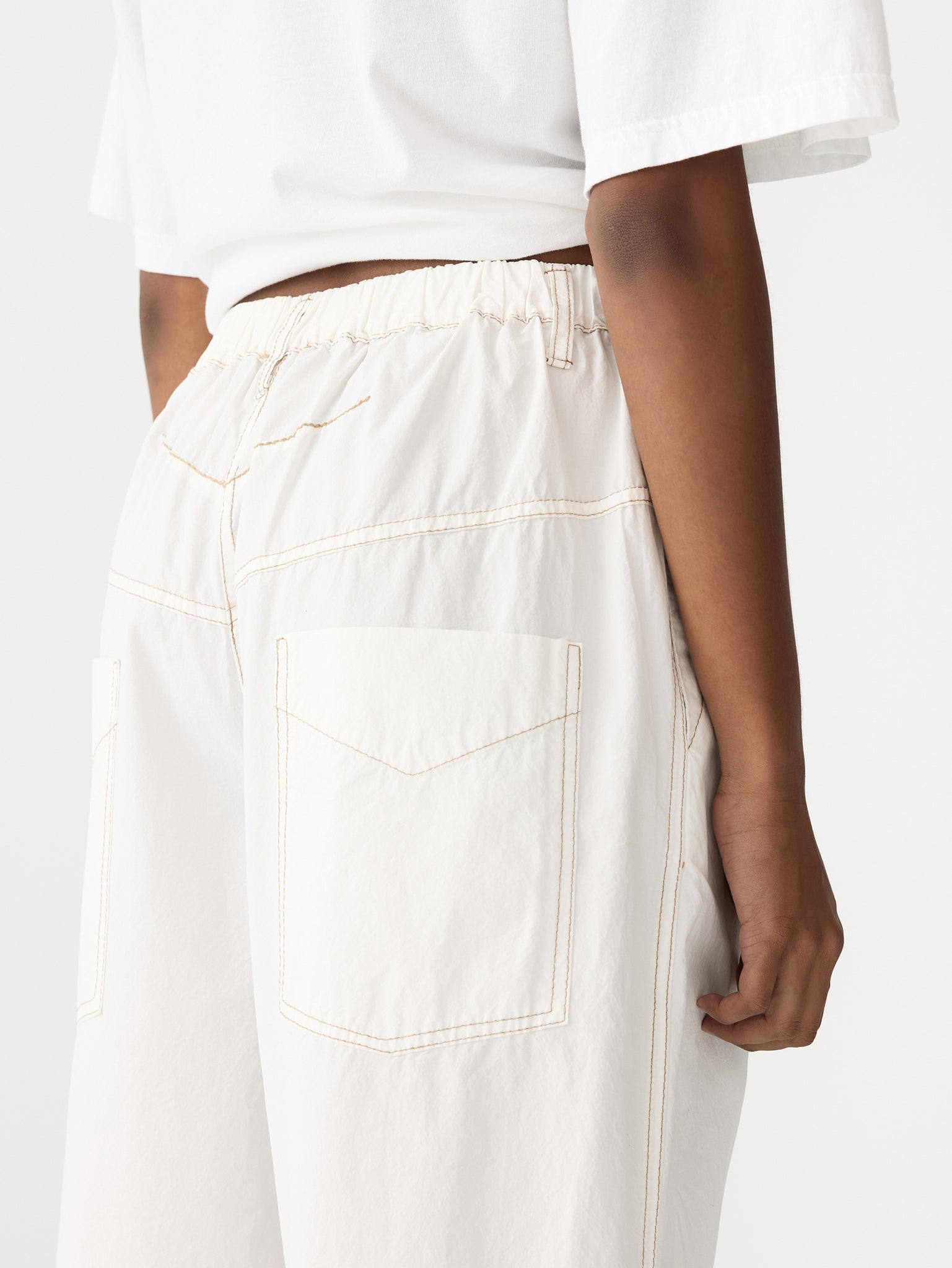 crushed cotton summer pant