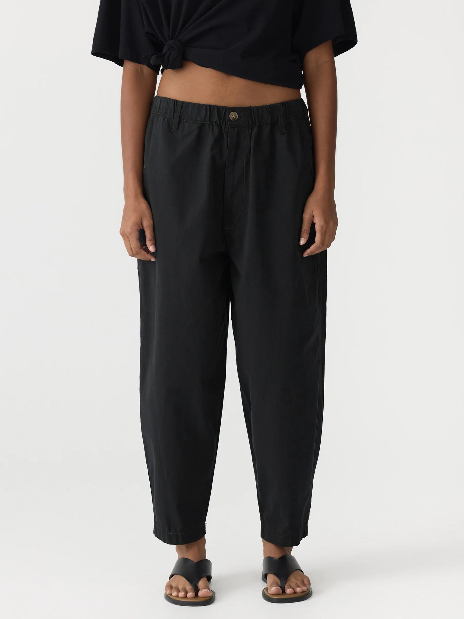 Crushed Cotton Summer Pant