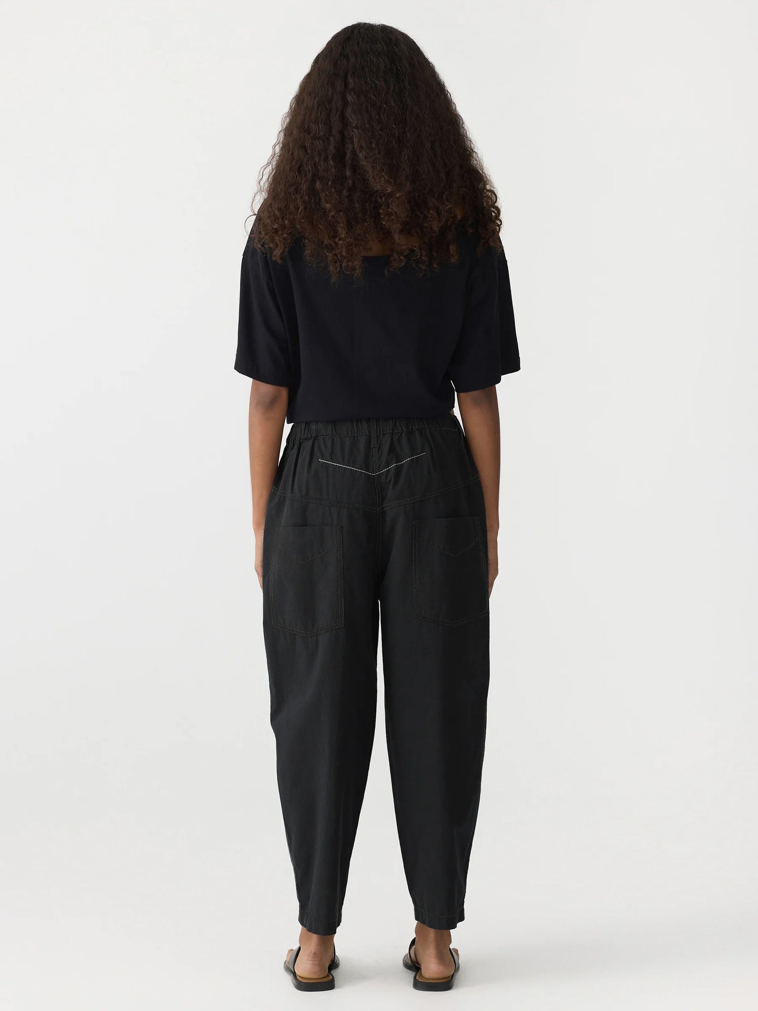 Crushed Cotton Summer Pant