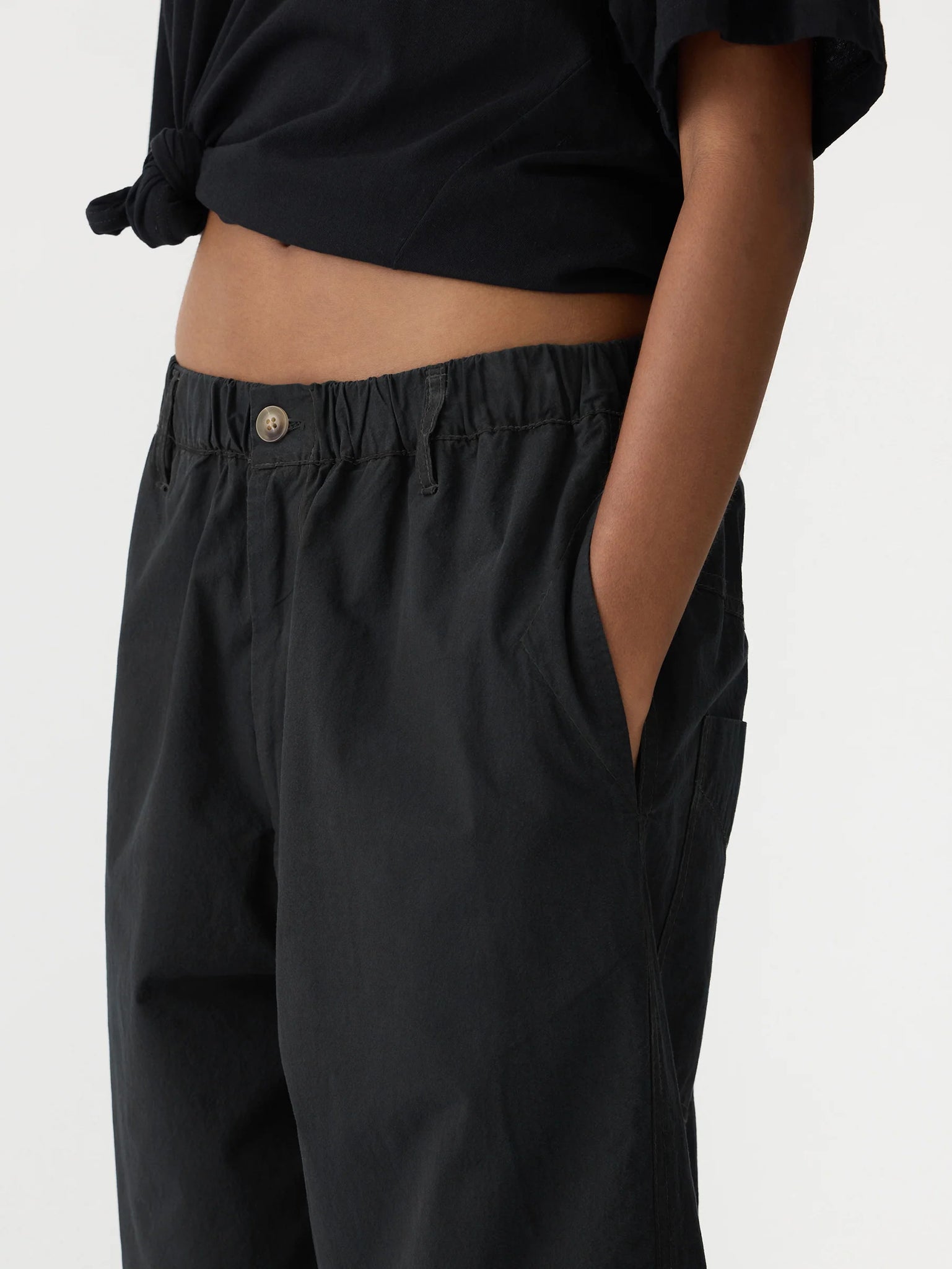 Crushed Cotton Summer Pant