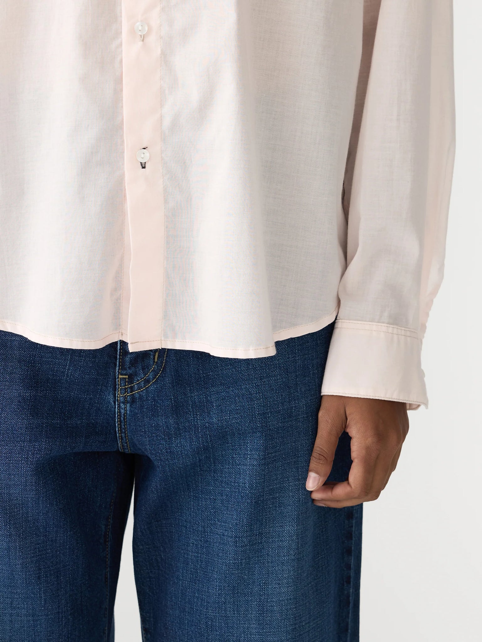 topstitch classic shirt