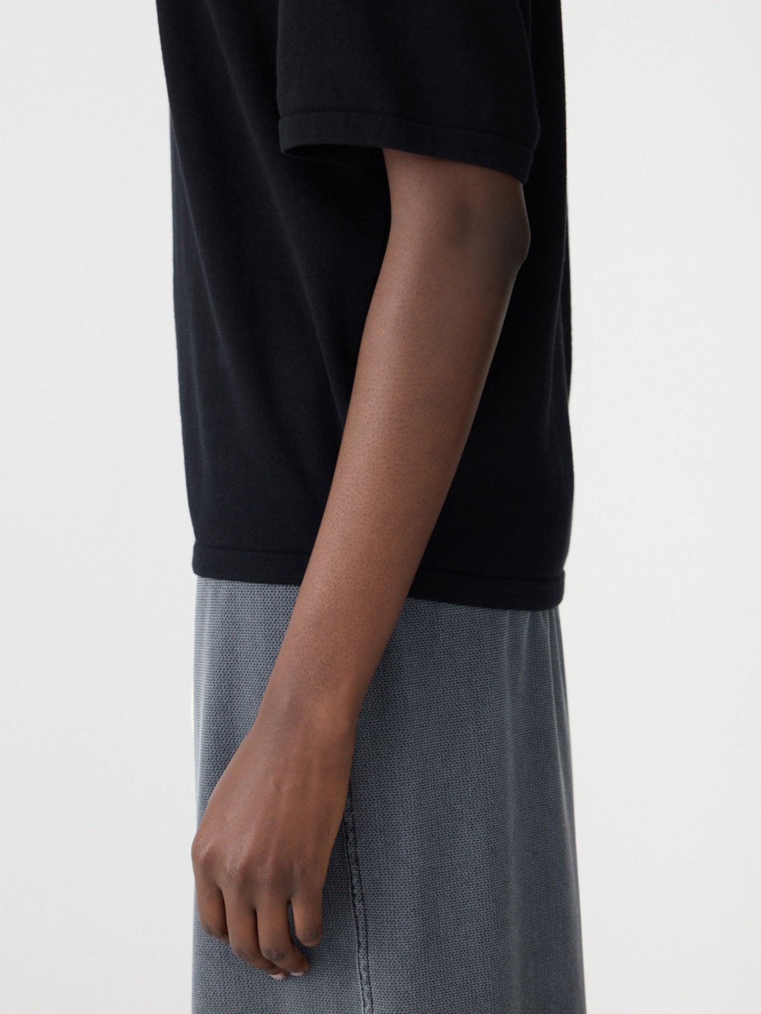 Mercerised Cotton Boxy Knit