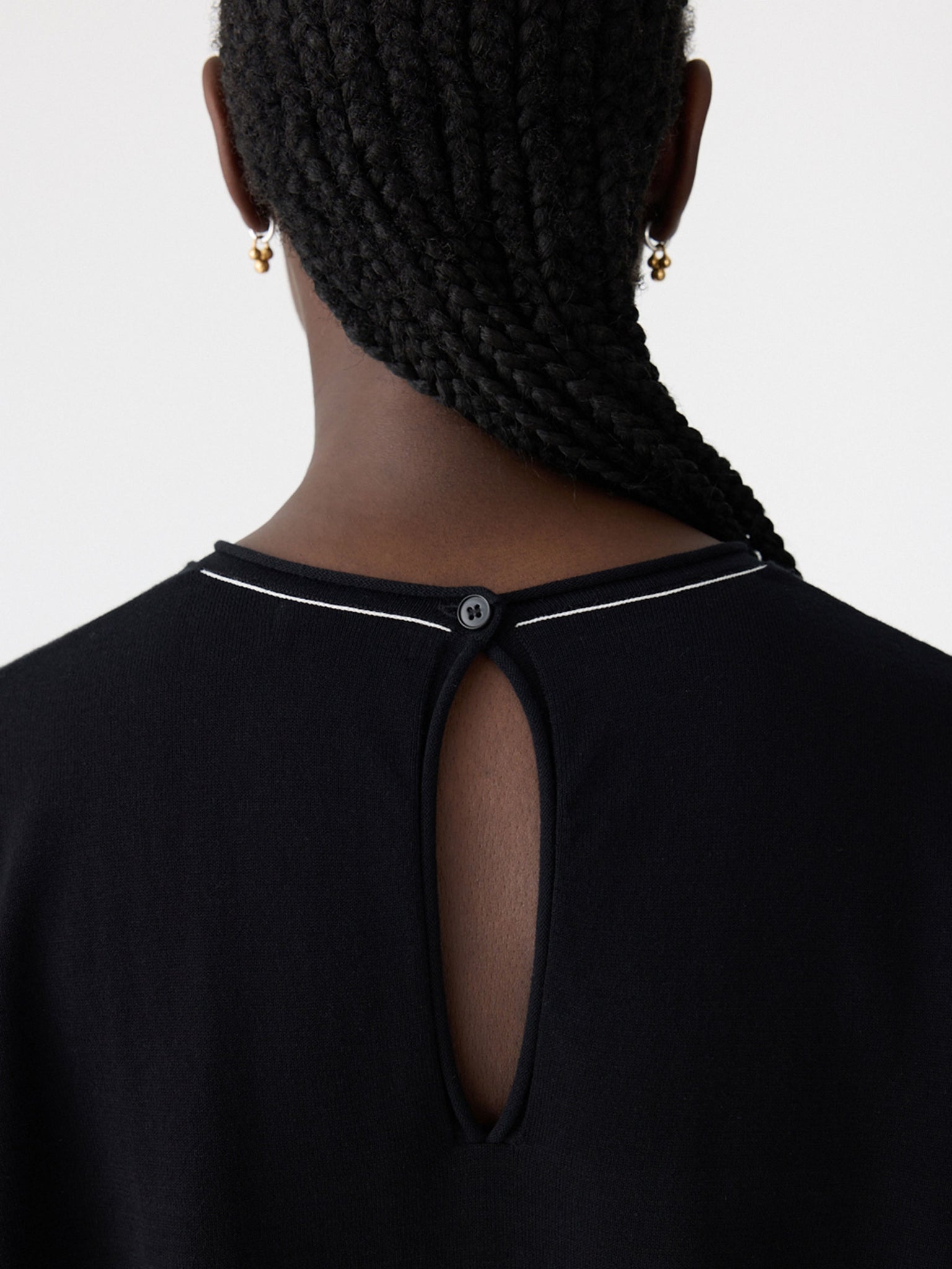 Mercerised Cotton Boxy Knit