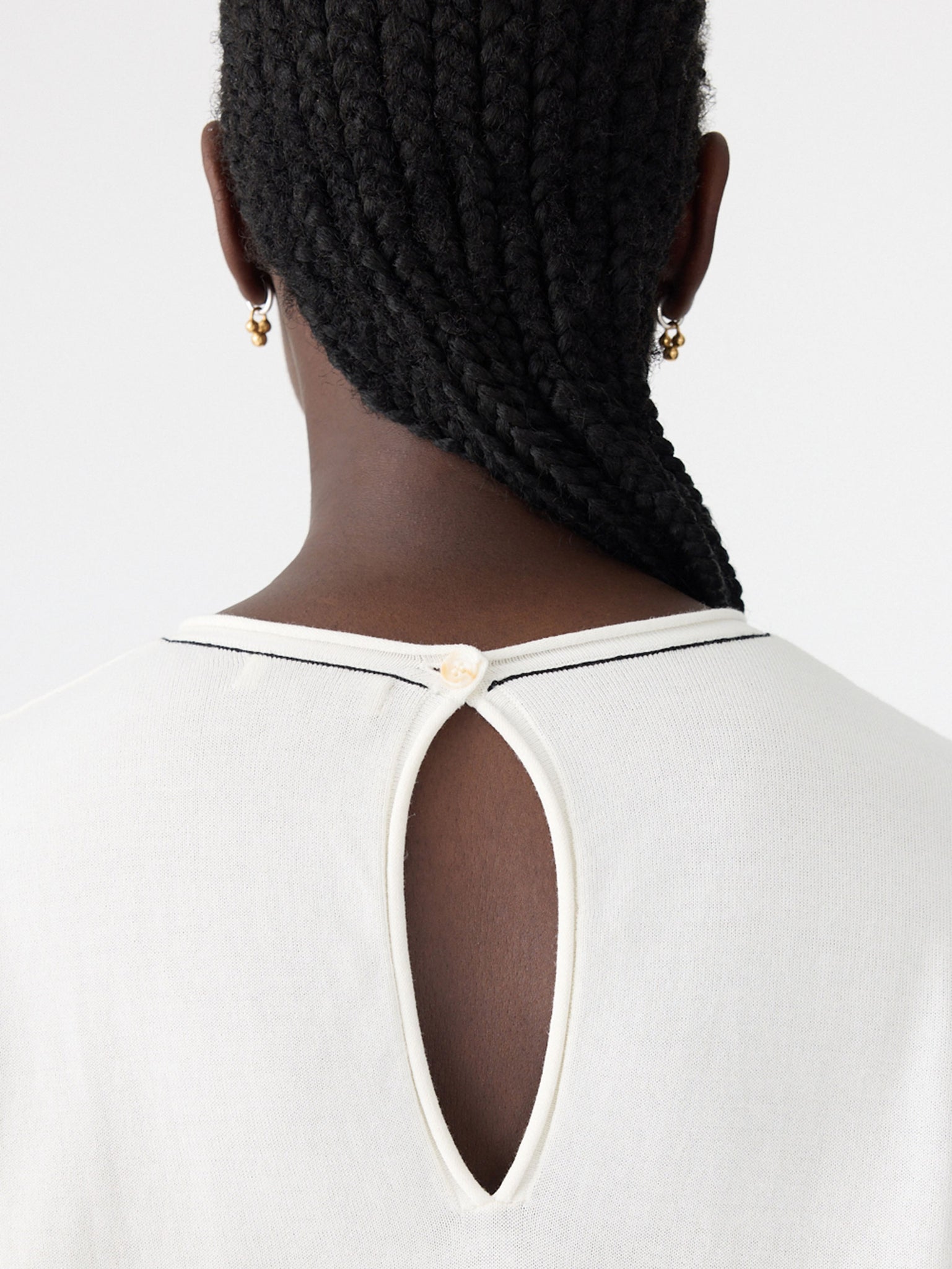 Mercerised Cotton Boxy Knit