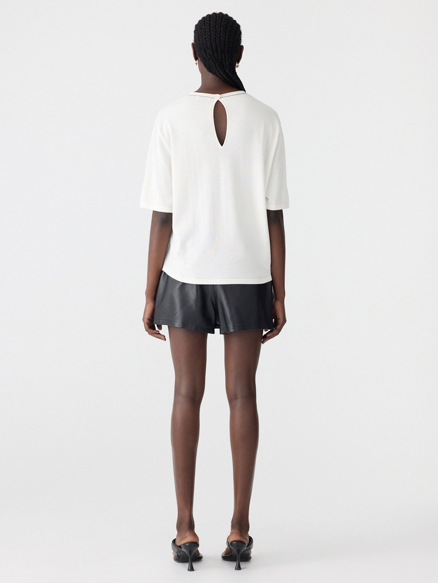 Mercerised Cotton Boxy Knit