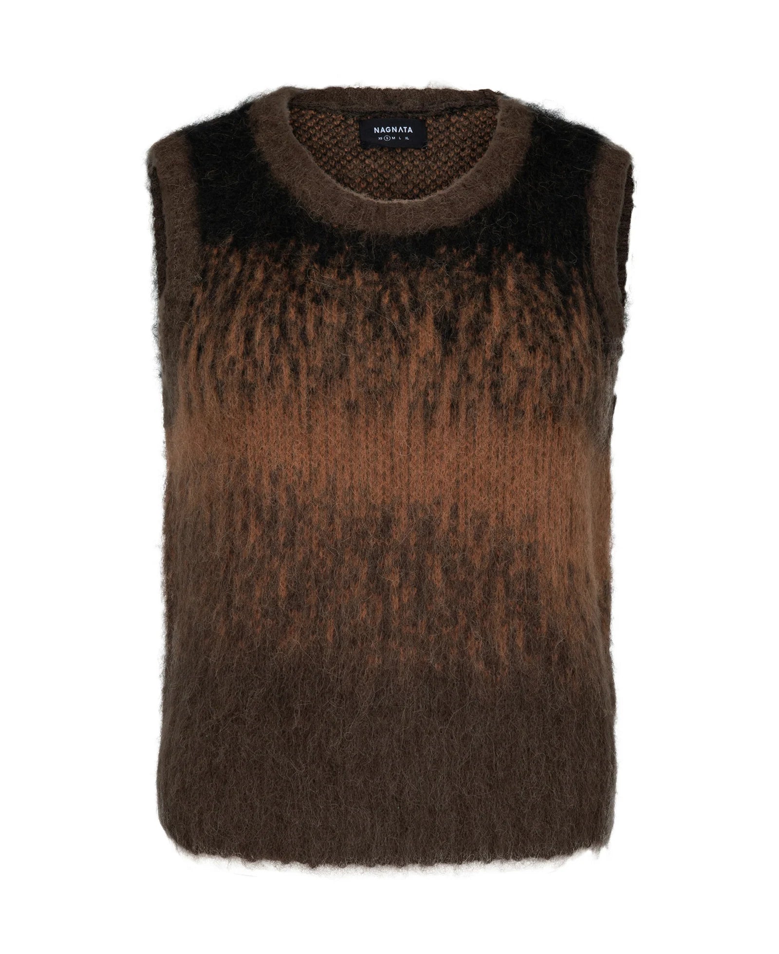 GRADIENT ALPACA WOOL VEST