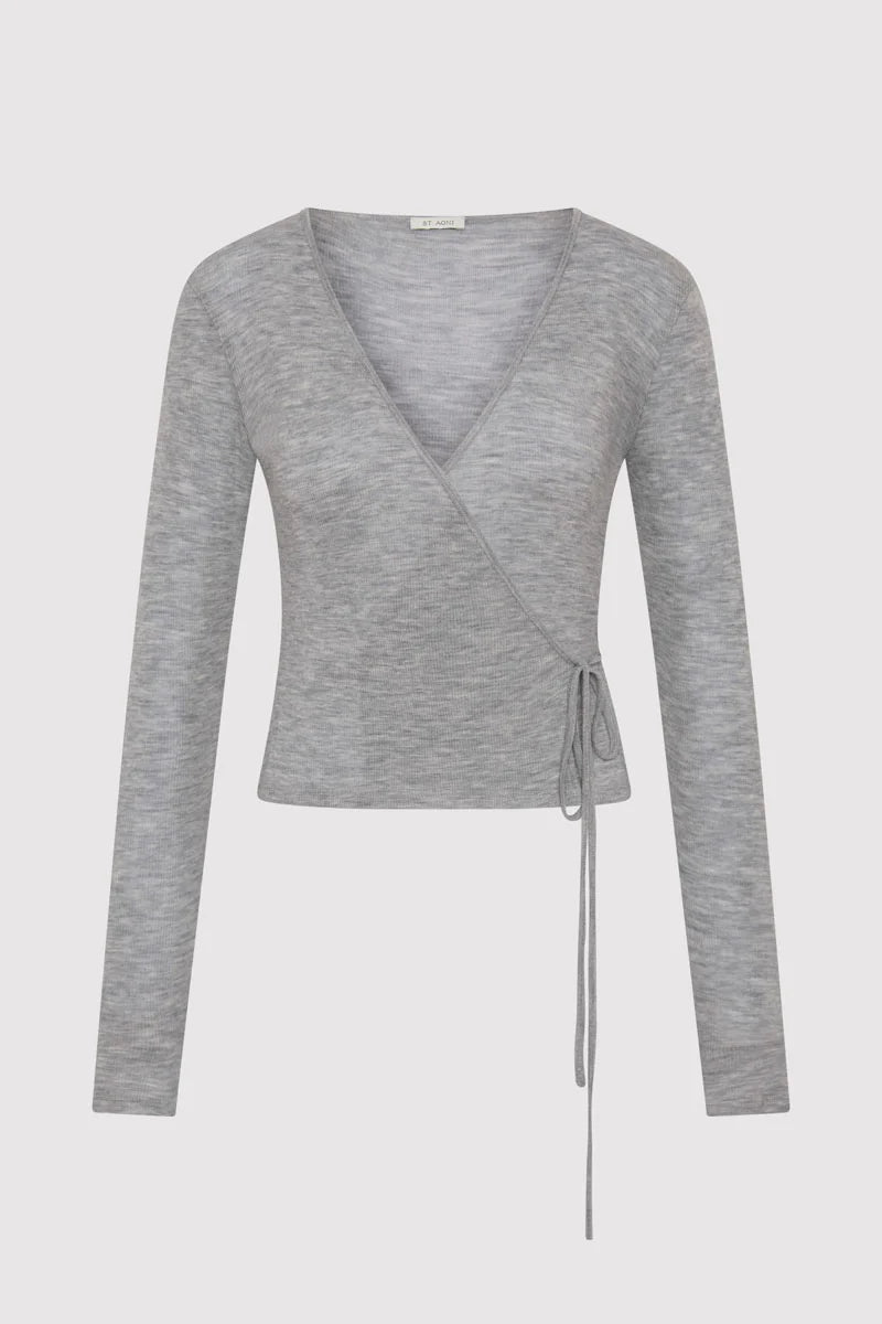 Baby Wool Wrap Top