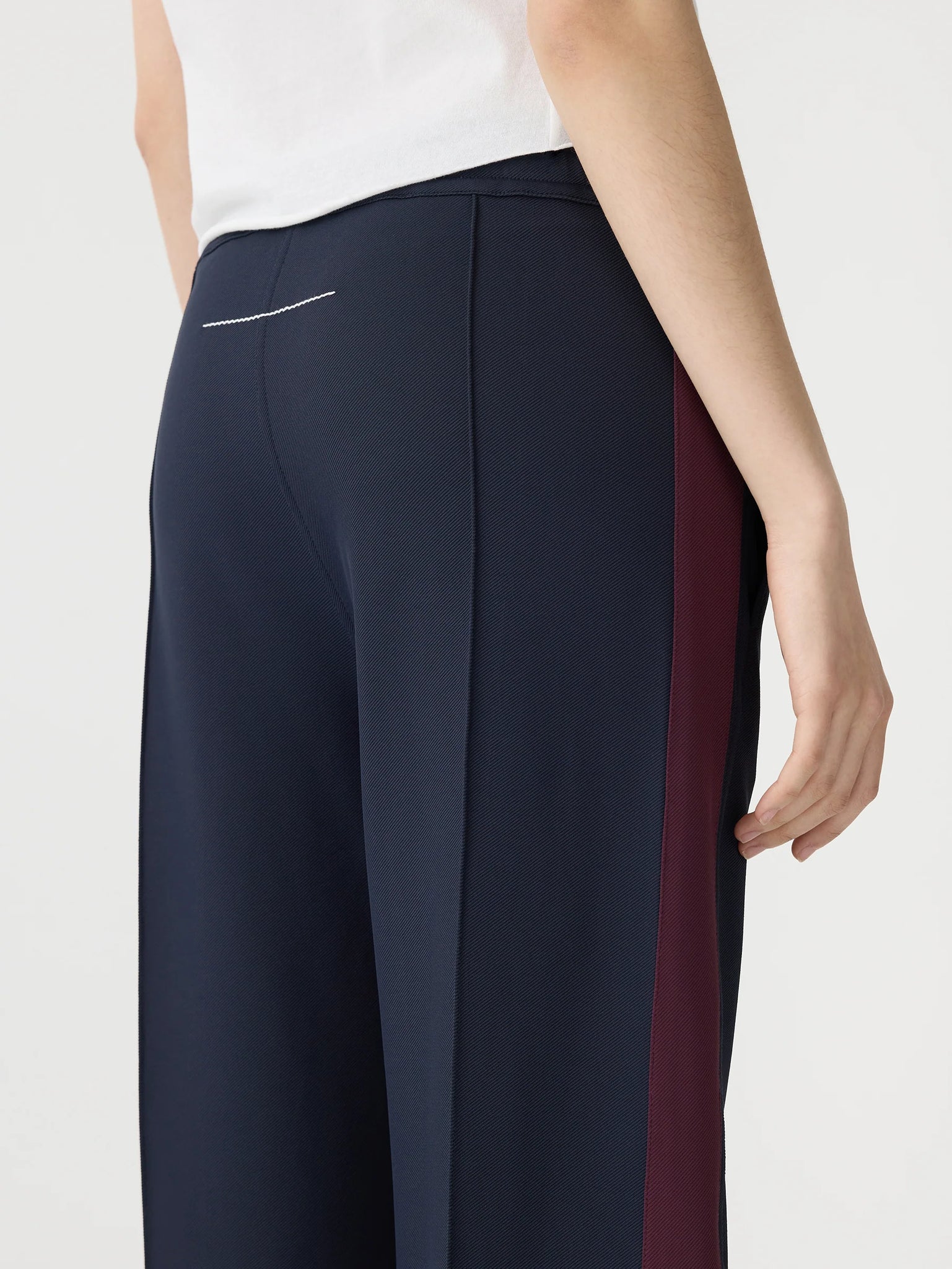 Twill Stripe Detail Pant