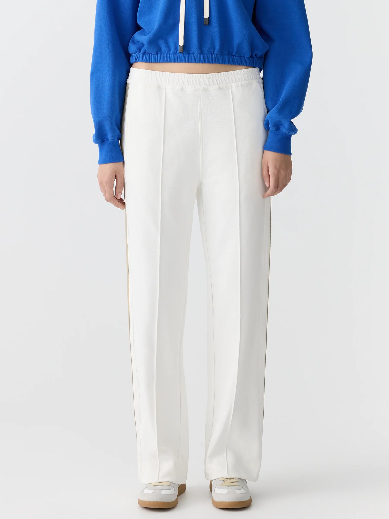 Twill Stripe Detail Pant