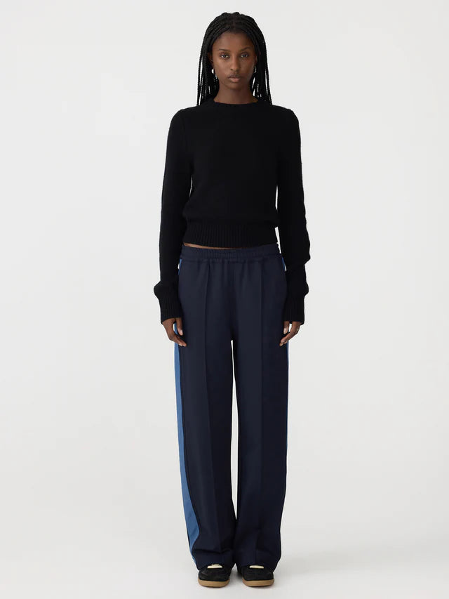 Twill Stripe Detail Pant